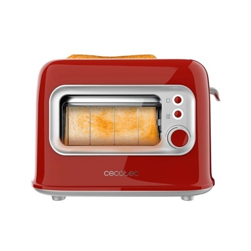 TOSTADORA CECOTEC RETROVISION RED
